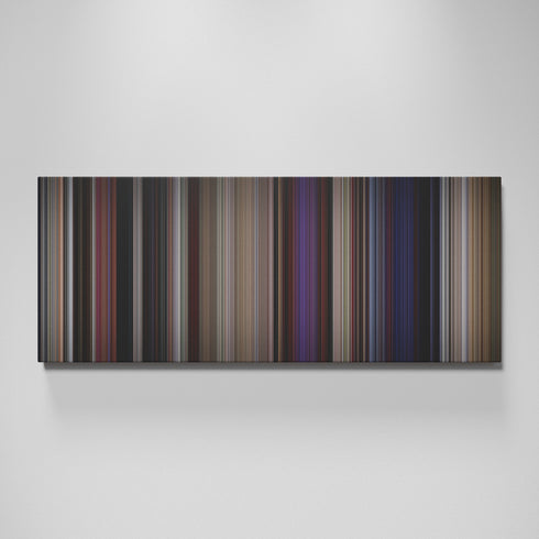 The Blues Brothers movie canvas wall art - color palette print