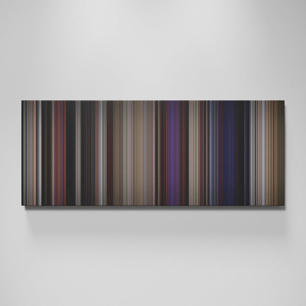 The Blues Brothers movie canvas wall art - color palette print