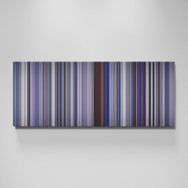 Punch-Drunk Love movie canvas wall art - color palette print
