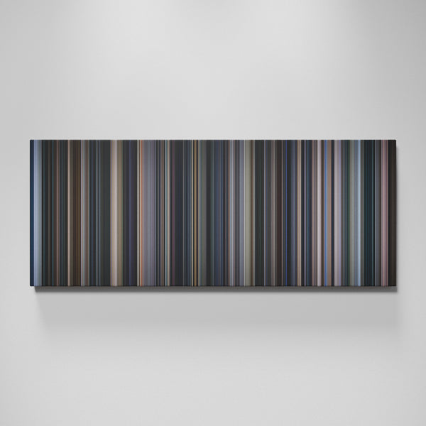 Cinema Paradiso movie canvas wall art - color palette print