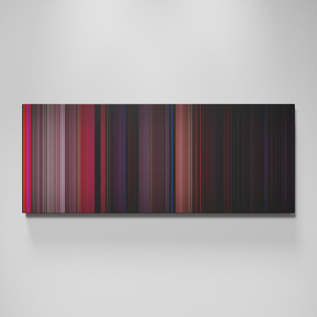 West Side Story movie canvas wall art - color palette print