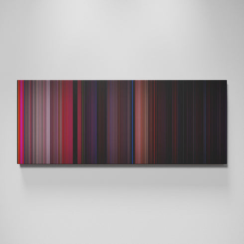West Side Story movie canvas wall art - color palette print
