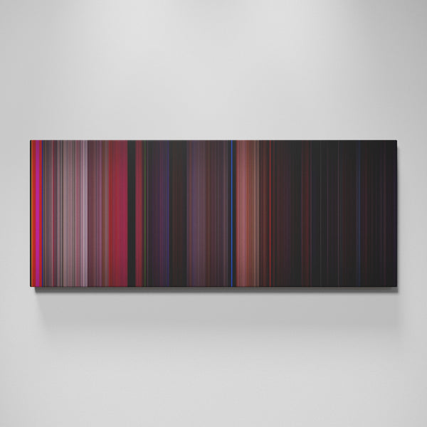 West Side Story movie canvas wall art - color palette print
