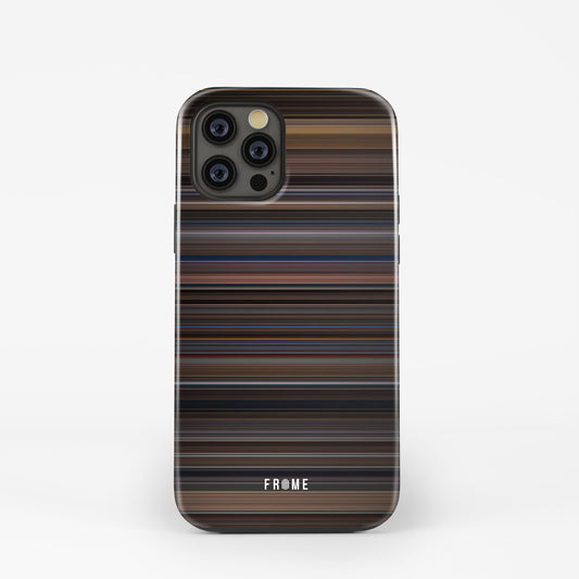 Front view of the red shoes Frome Tough phone case