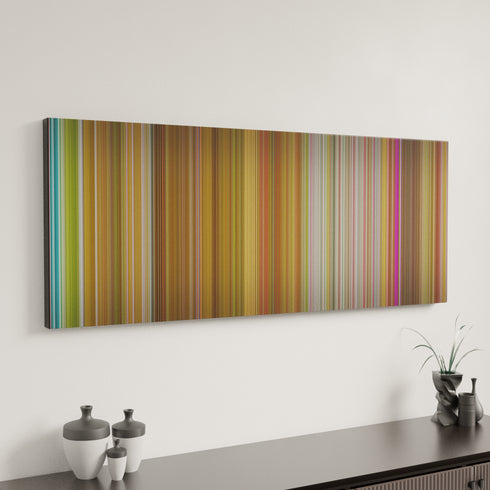 The Cat in the Hat canvas art in modern interior - movie color palette