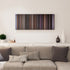Crash canvas print in living room - film wall decor