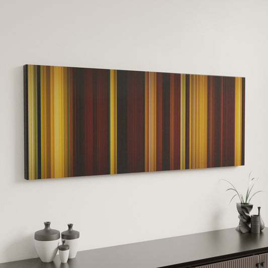 Minimal interior design with Midnight in Paris Frome on the wall