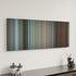 Shaun of the Dead canvas art in modern interior - movie color palette