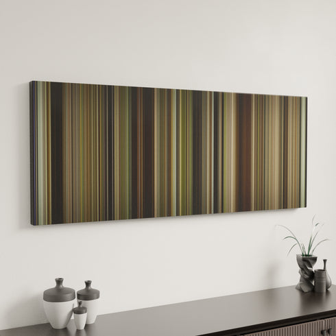Chariots of Fire canvas art in modern interior - movie color palette