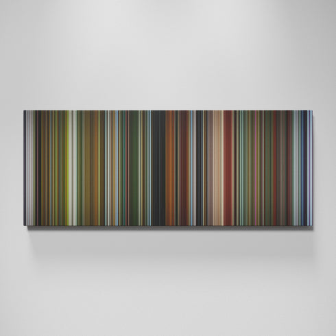 Oldboy movie canvas wall art - color palette print