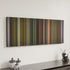 Oldboy canvas art in modern interior - movie color palette