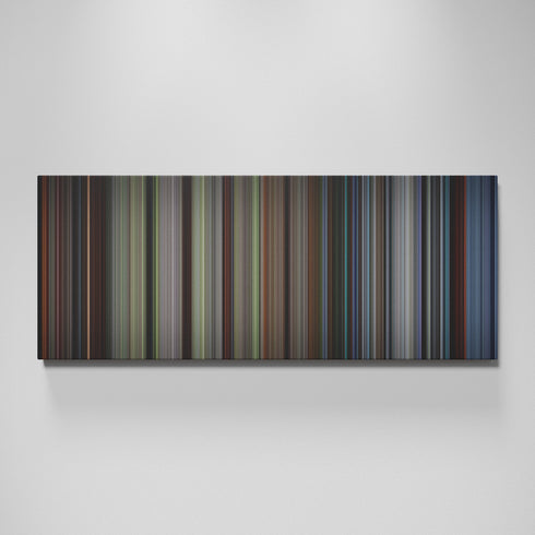 Excalibur movie canvas wall art - color palette print