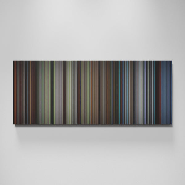 Excalibur movie canvas wall art - color palette print
