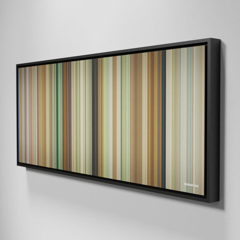 Side view of Framed Buff's of Austenland Frome on the wall