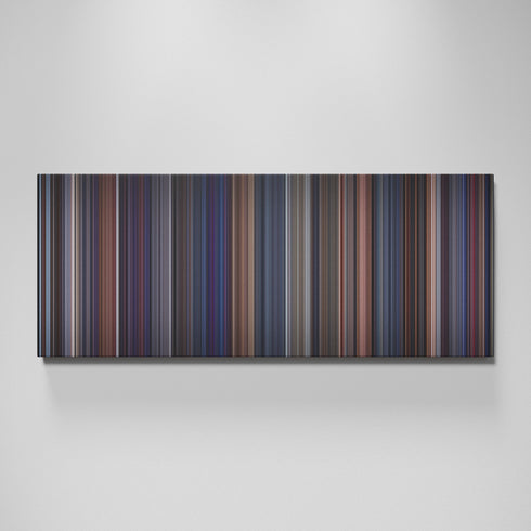 Brazil movie canvas wall art - color palette print