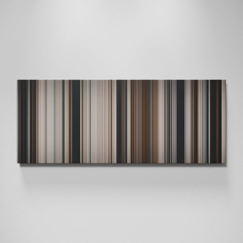 All the President's Men movie canvas wall art - color palette print
