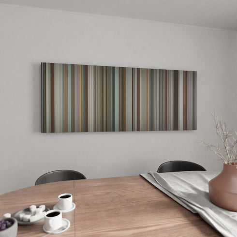 Spotlight canvas wall art in kitchen - movie decor
