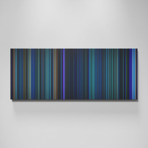 The Abyss movie canvas wall art - color palette print