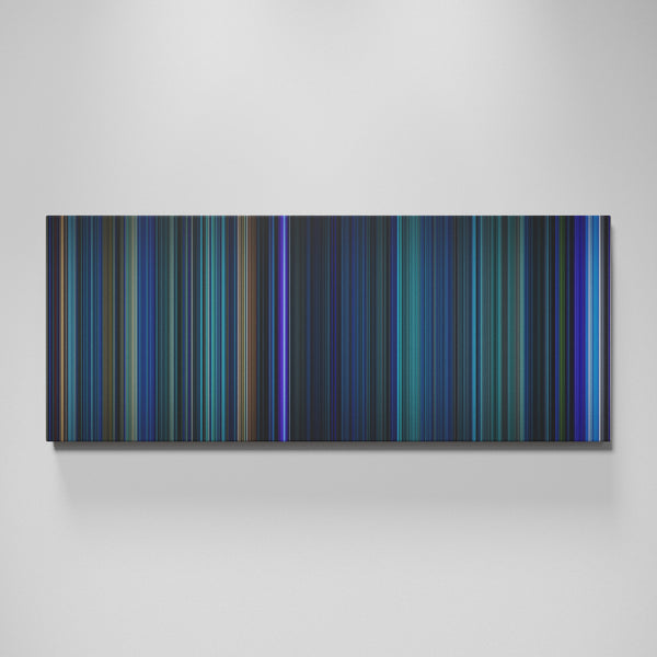 The Abyss movie canvas wall art - color palette print