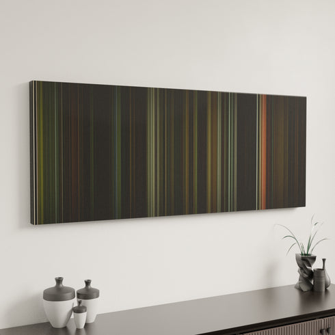 The Twilight Saga: New Moon canvas art in modern interior - movie color palette