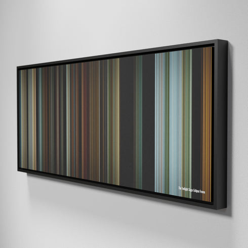 Side view of Framed Buff's of The Twilight Saga: Eclipse Frome on the wall