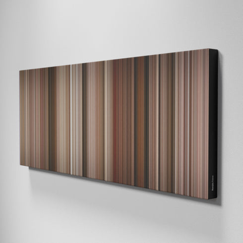 Side view of Buff's of Newsies Frome on the wall