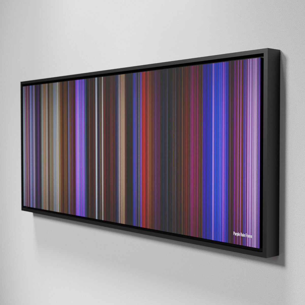 Purple Rain movie canvas art - framed wall print