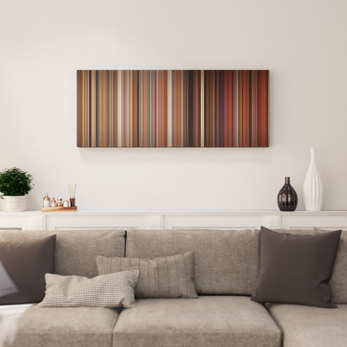 Ever After: A Cinderella Story canvas print in living room - film wall decor