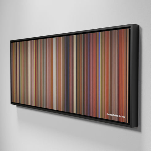 Side view of Framed Buff's of Ever After: A Cinderella Story Frome on the wall