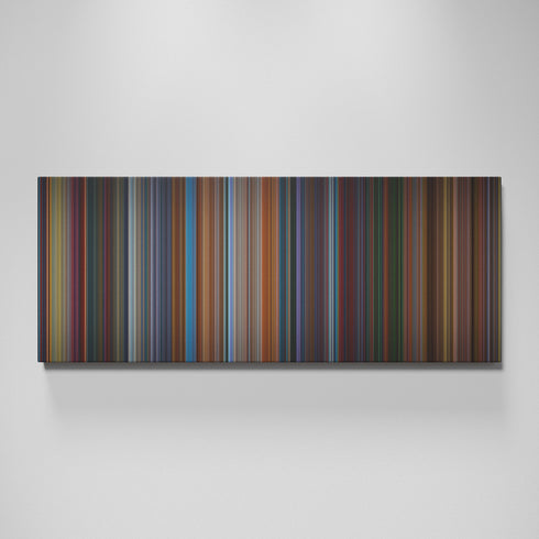 The Lego Movie movie canvas wall art - color palette print