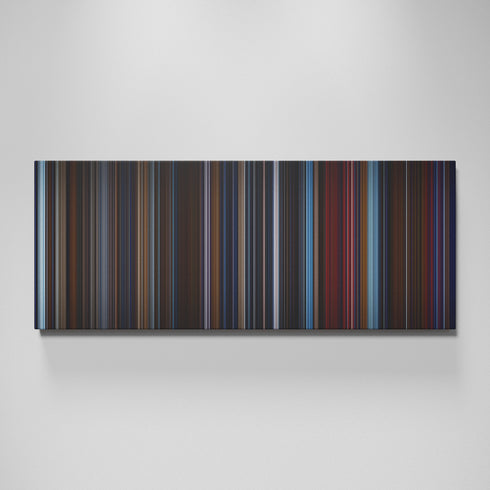 The Hunt for Red October movie canvas wall art - color palette print