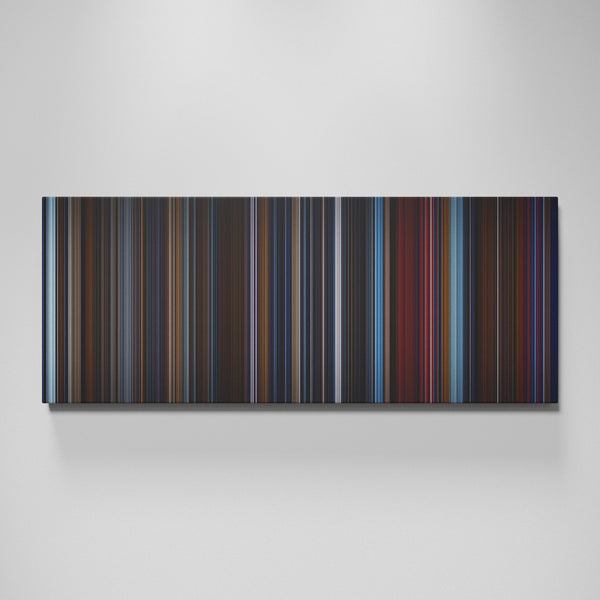 The Hunt for Red October movie canvas wall art - color palette print