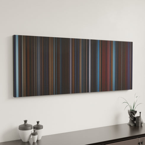 The Hunt for Red October canvas art in modern interior - movie color palette