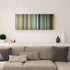 Layer Cake canvas print in living room - film wall decor