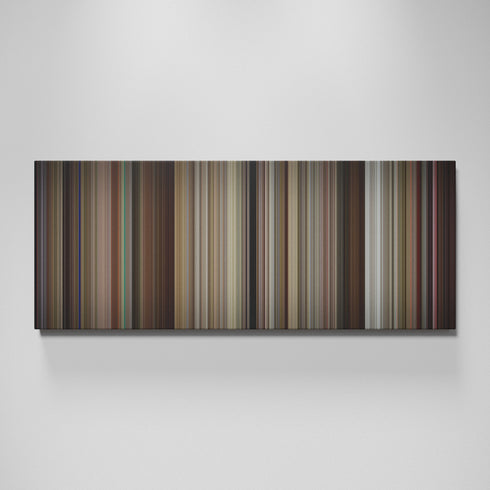 Rushmore movie canvas wall art - color palette print