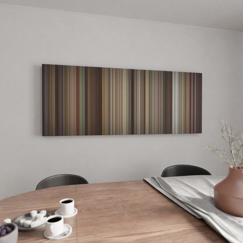 Rushmore canvas wall art in kitchen - movie decor