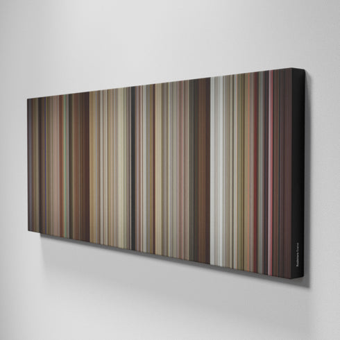 Side view of Buff's of Rushmore Frome on the wall