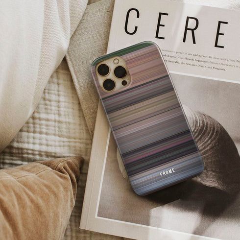 the cat from outer space Frome phone case next to interior items