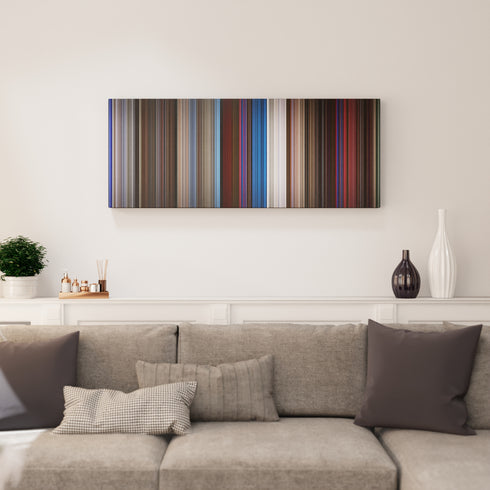 Bill & Ted's Bogus Journey canvas print in living room - film wall decor