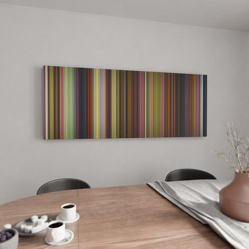 Trolls canvas wall art in kitchen - movie decor