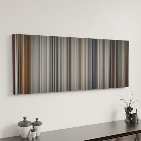 Pleasantville canvas art in modern interior - movie color palette