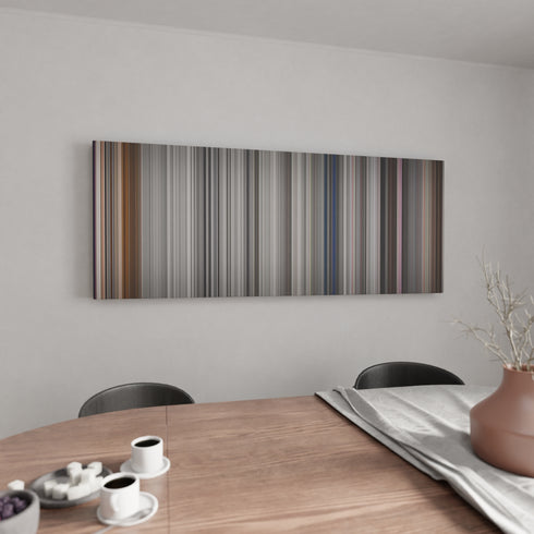 Pleasantville canvas wall art in kitchen - movie decor