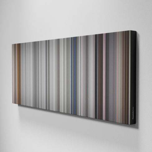 Side view of Buff's of Pleasantville Frome on the wall