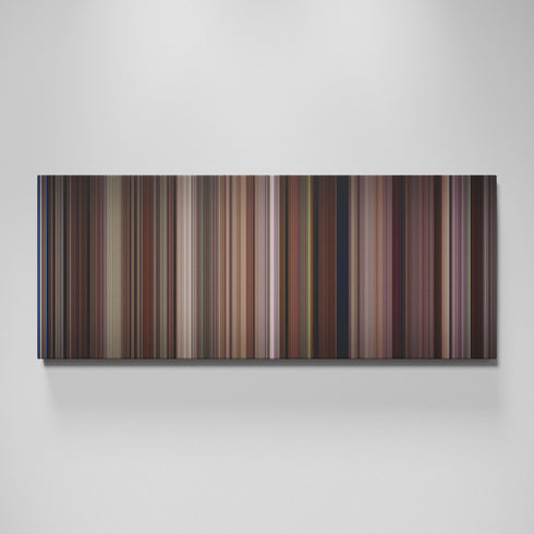 Tootsie movie canvas wall art - color palette print