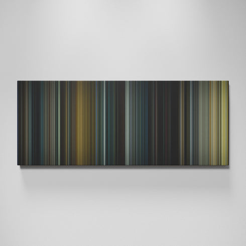 Se7en movie canvas wall art - color palette print