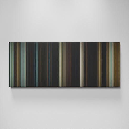 Les Misérables movie canvas wall art - color palette print