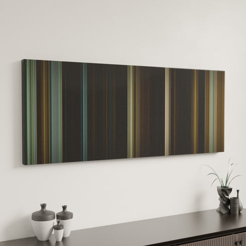 Les Misérables canvas art in modern interior - movie color palette