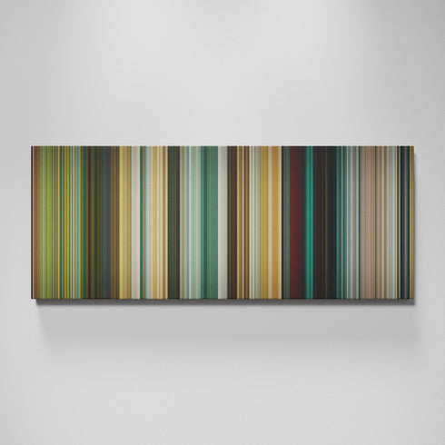 The Losers movie canvas wall art - color palette print