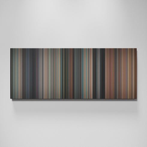 Thelma & Louise movie canvas wall art - color palette print