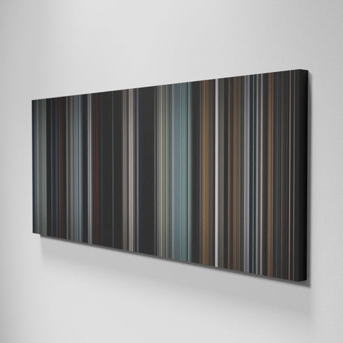 Heat movie canvas art - framed wall print